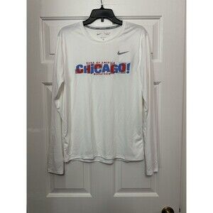 Nike BOA Chicago Marathon 2023 Miler LS Running Shirt FD2699-100 Men’s Size S